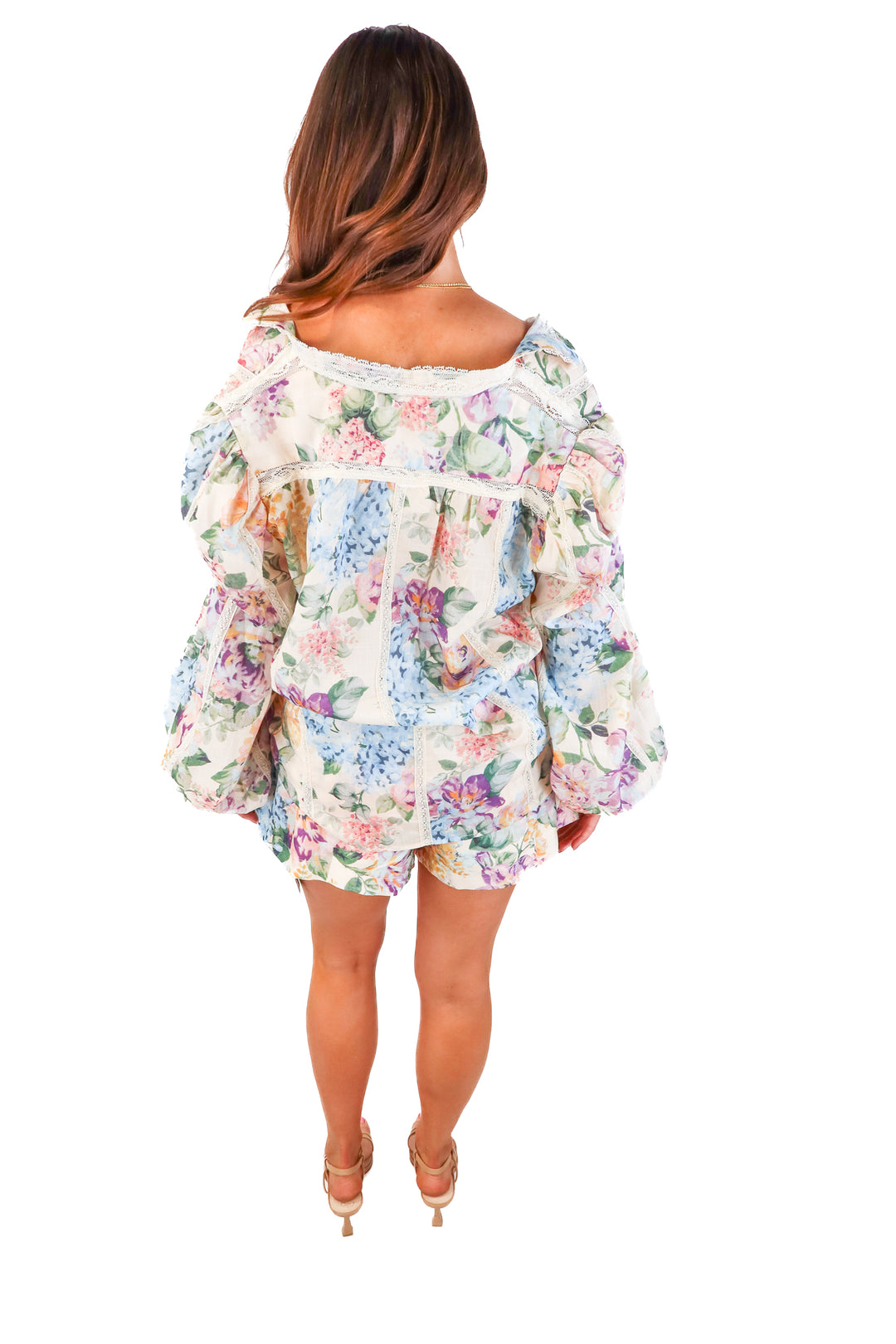 SOLD miss rosier floral/lace set NWT (s; retail $183)