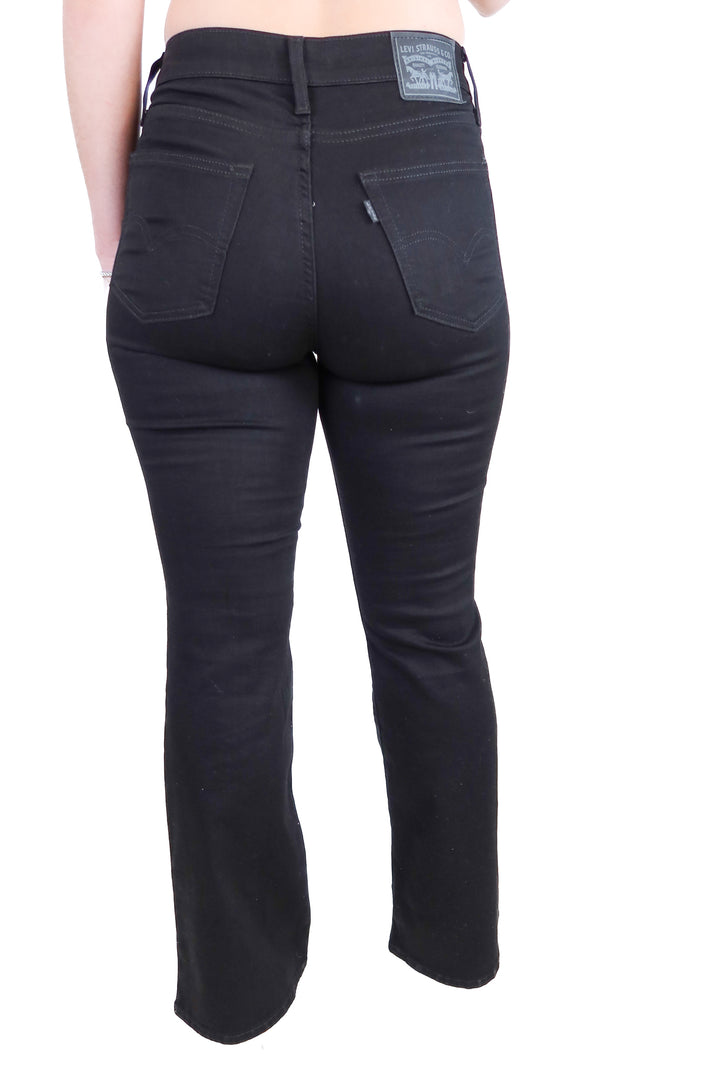 Levi's Black 726 Flare Jeans (27; retail $69.50)