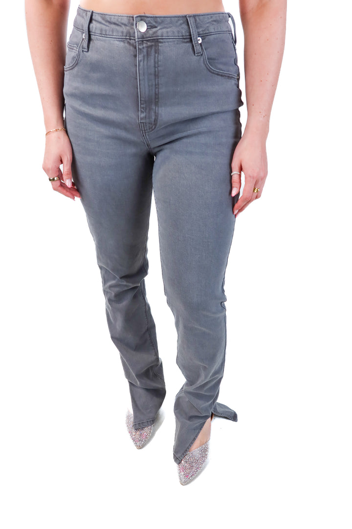 fashionnova grey split hem jeans (9)
