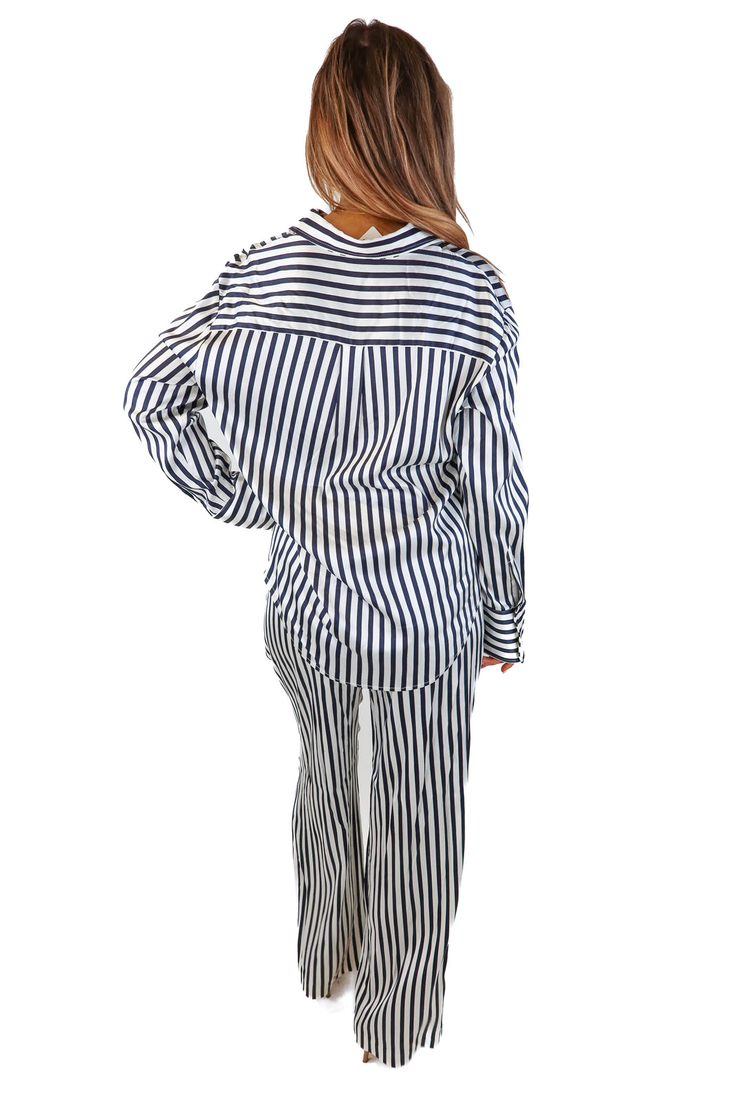 house of harlow black/white stripe set NWT (m; retail $366)