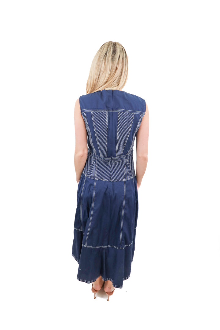 Ramy Brook navy Grega dress NWT (2; retail $495)*