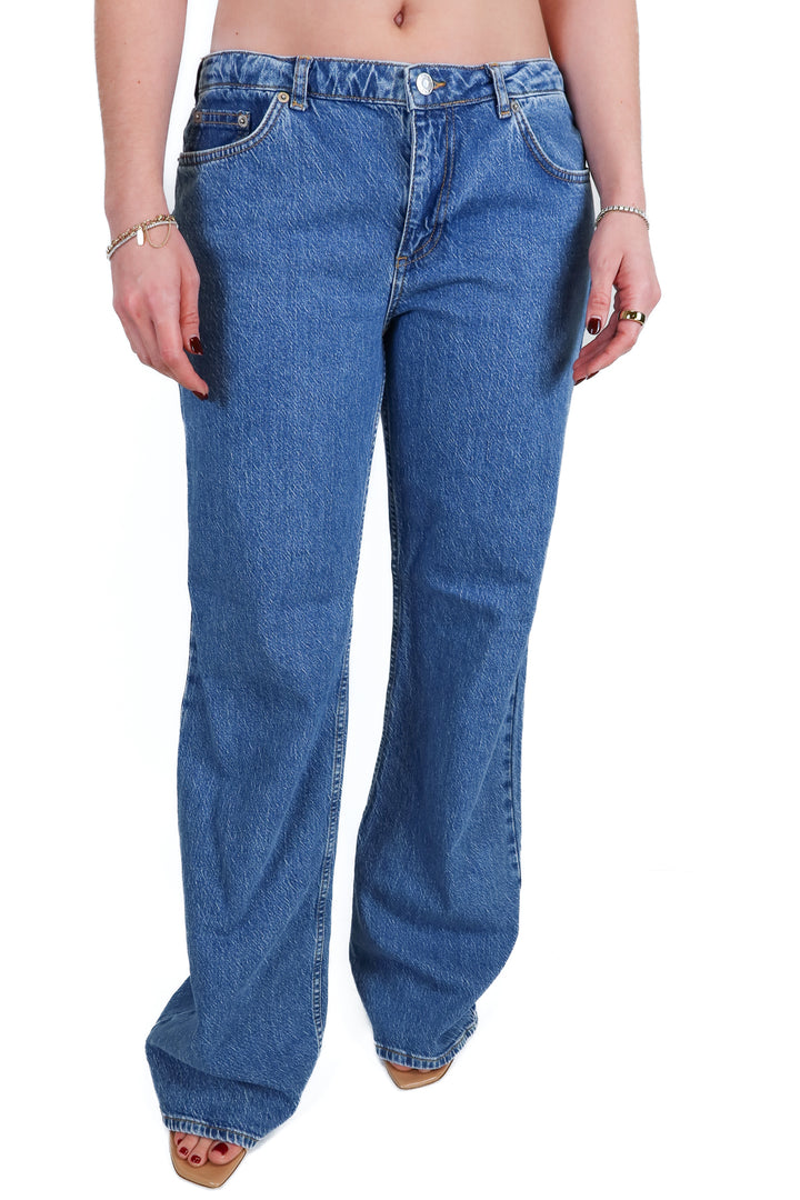 NA-KD Low Waist Jeans (M)