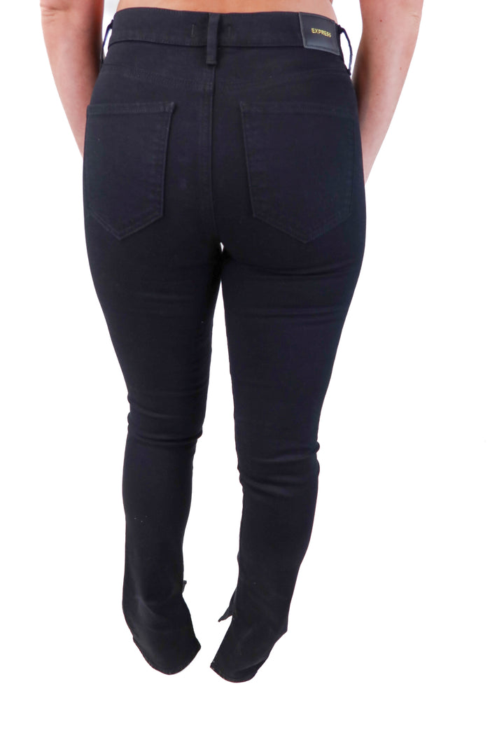 express black split hem jeans NWT (8L)