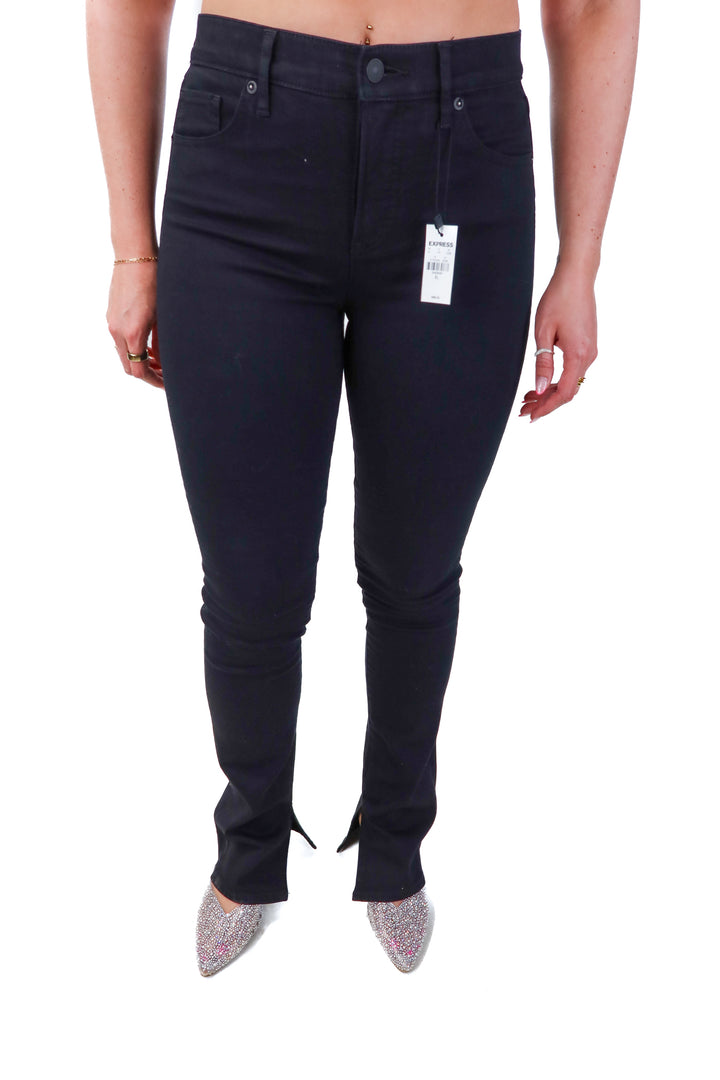express black split hem jeans NWT (8L)