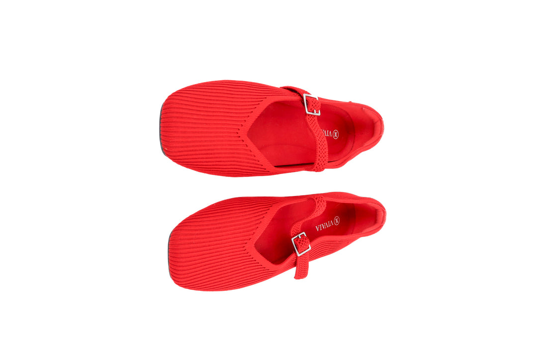 Vivaia red flats (40; retail $159)