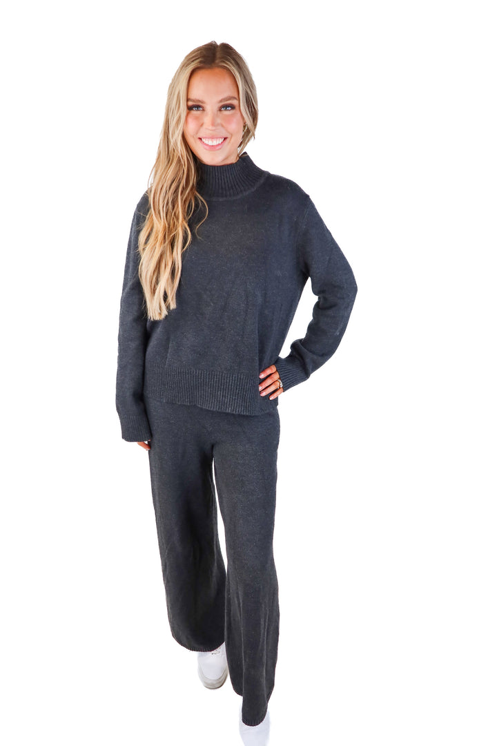 motf dark grey loungewear set (m)
