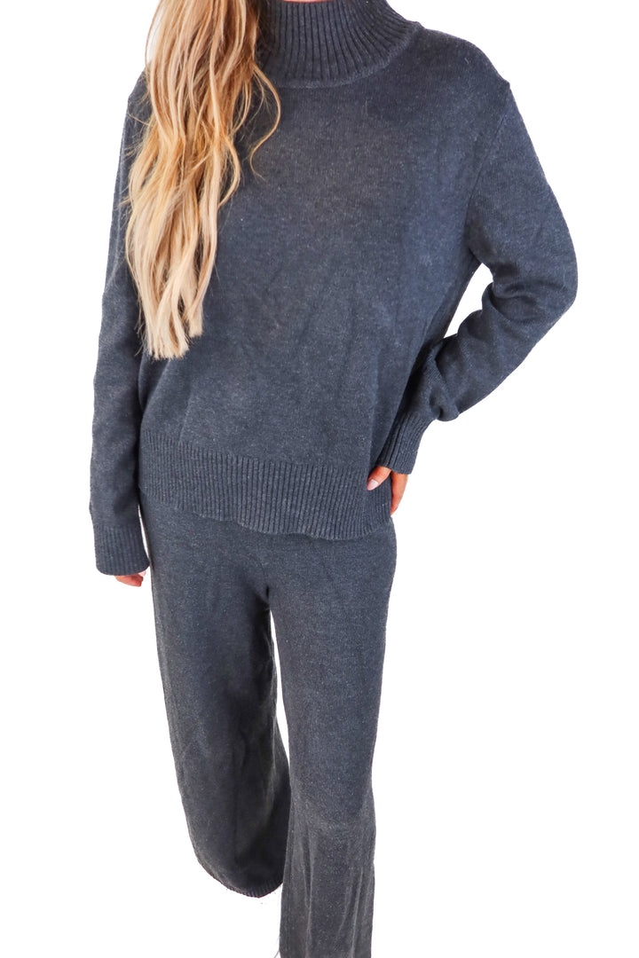 motf dark grey loungewear set (m)
