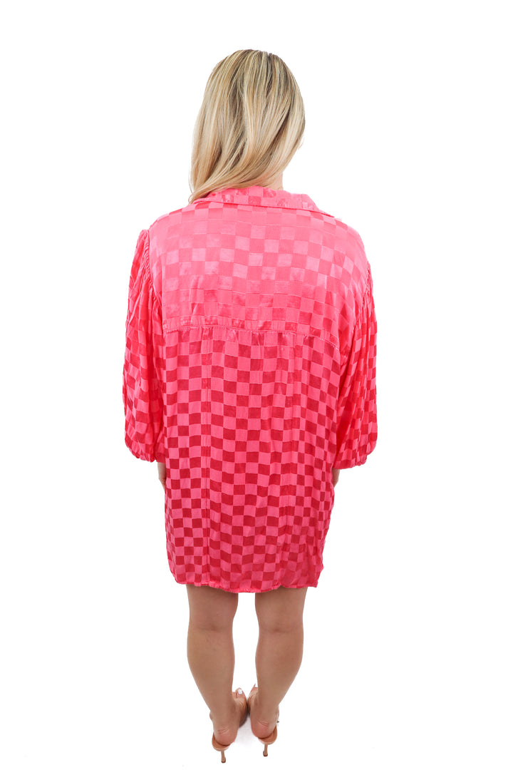 Jen's Pirate Booty pink dress (S)