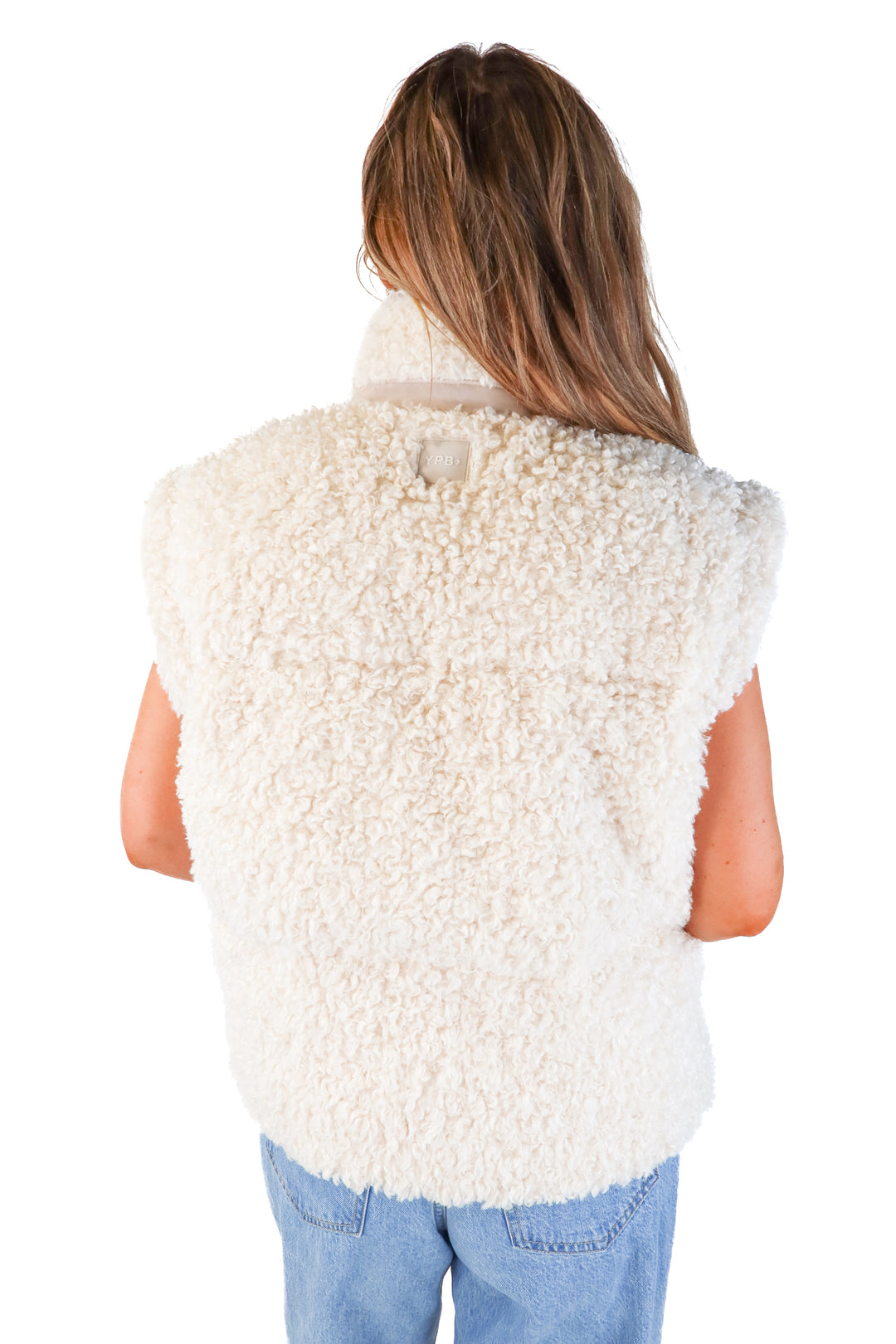YPB sherpa vest NWT (m; retails $120)