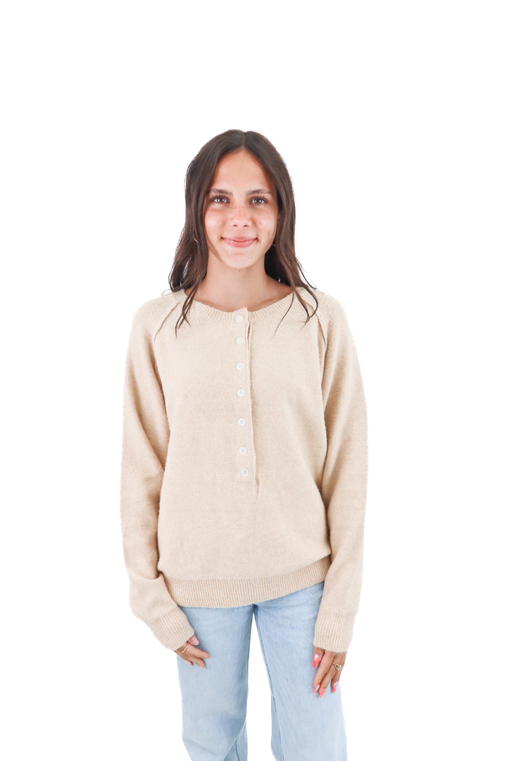 cupshe beige knit cardigan nwt (s; retail $45)