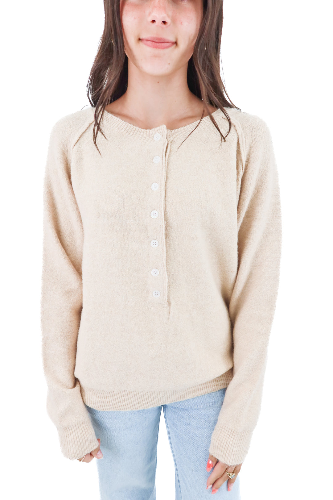 cupshe beige knit cardigan nwt (s; retail $45)