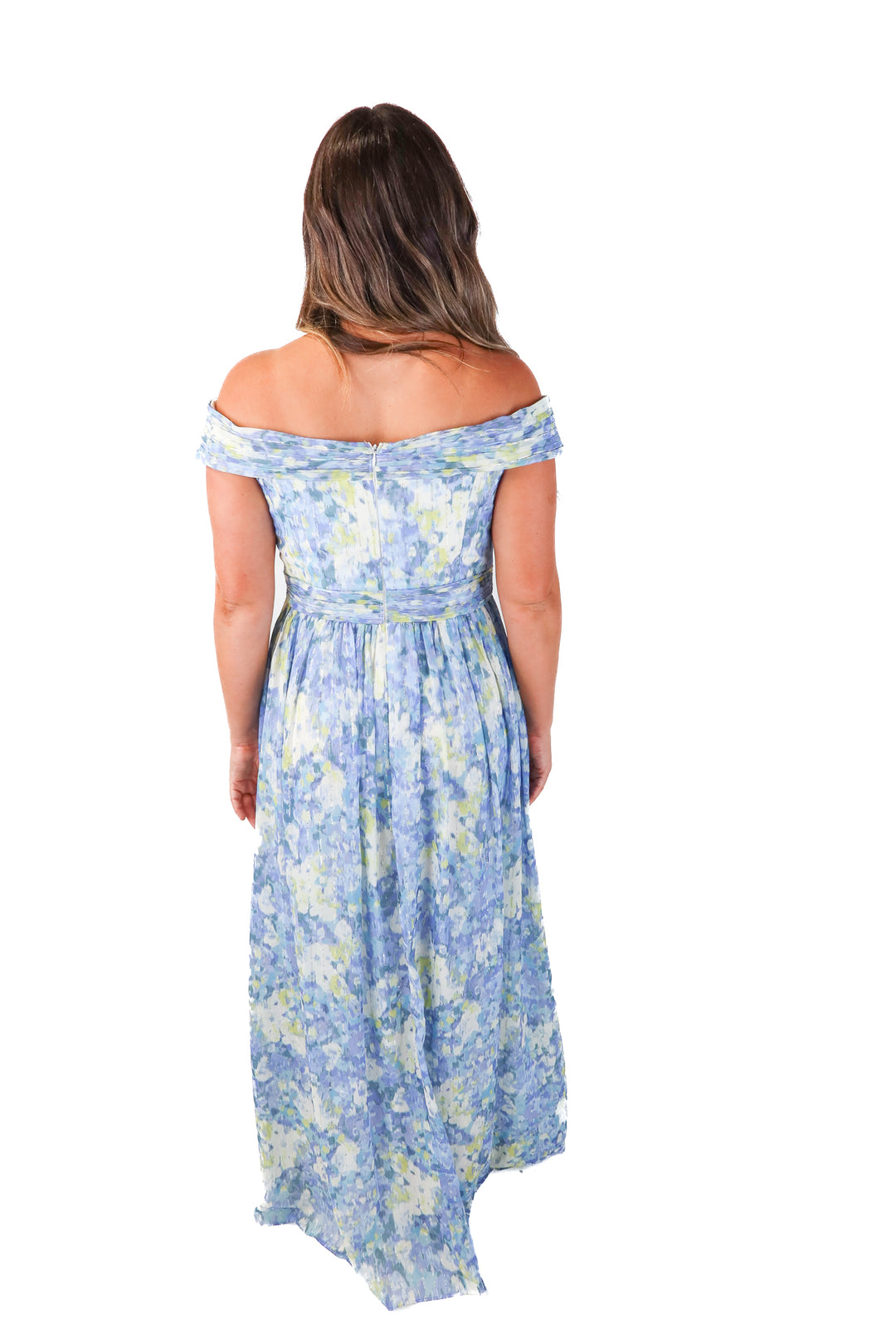 CHECK adrianna papell purple multi metallic dress (12; retail $249)