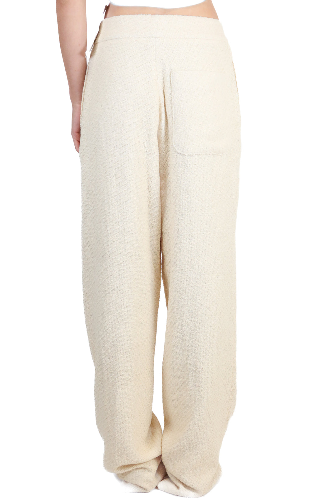 Elleme Paris Cream Tweed Pants (FR36/ US2-4; retail $385)*