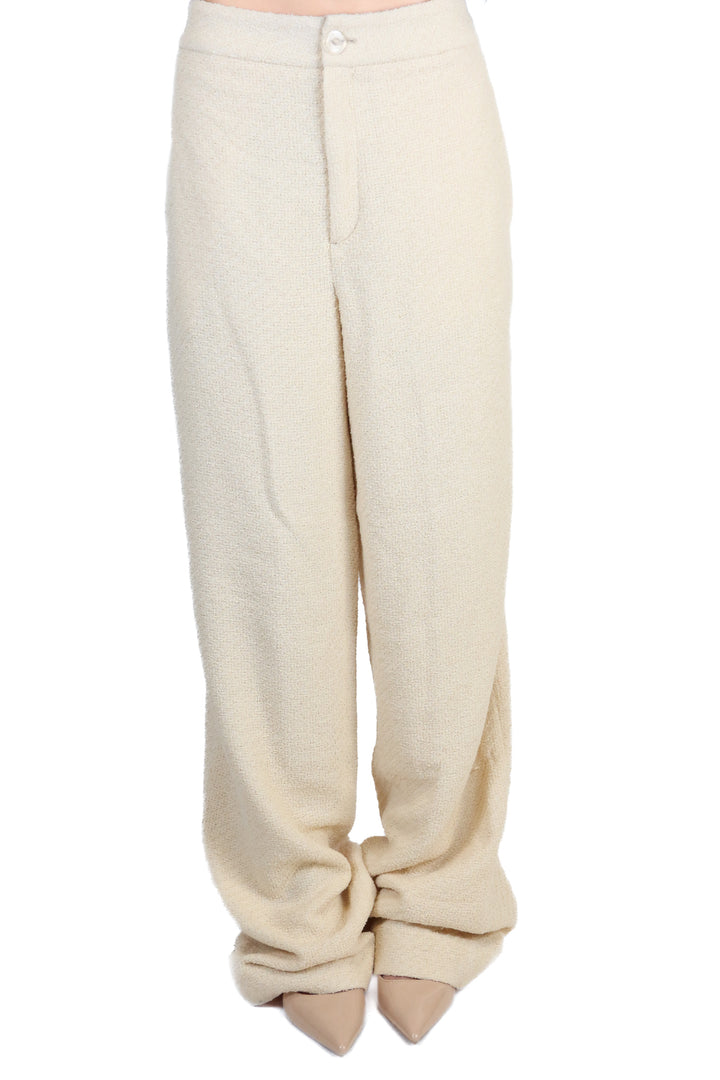 Elleme Paris Cream Tweed Pants (FR36/ US2-4; retail $385)*