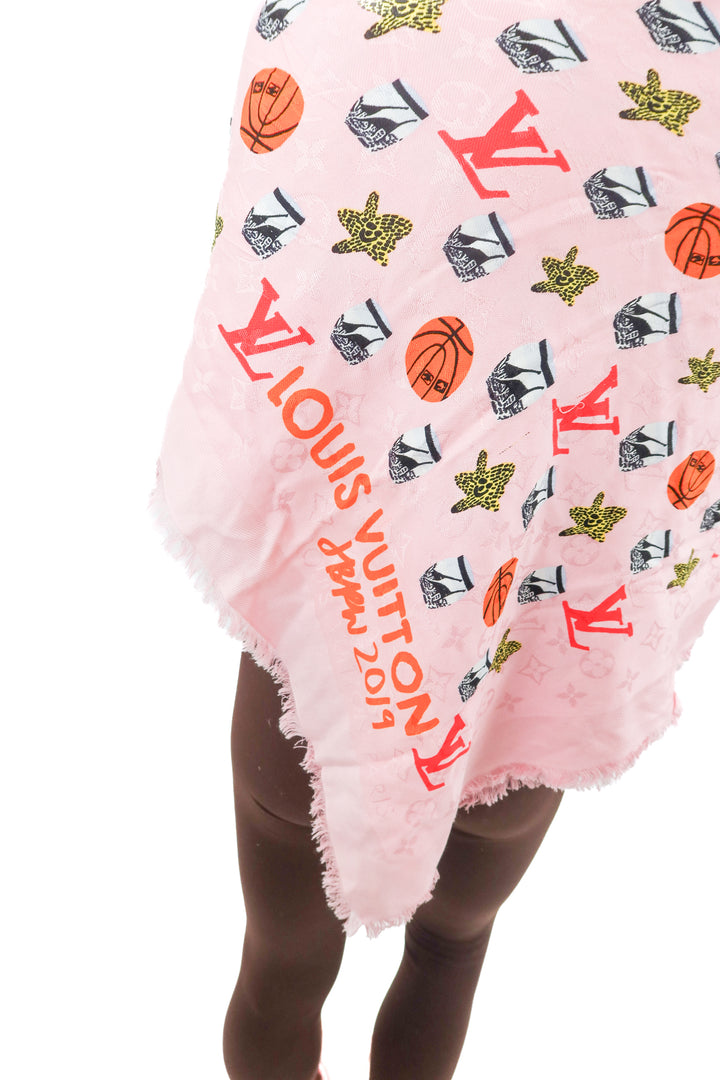 Louis Vuitton x Jonas Wood Limited-Edition Scarf