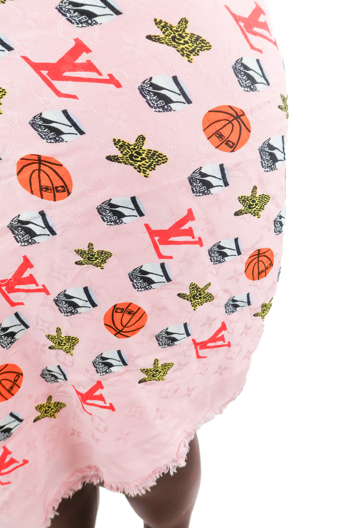 Louis Vuitton x Jonas Wood Limited-Edition Scarf