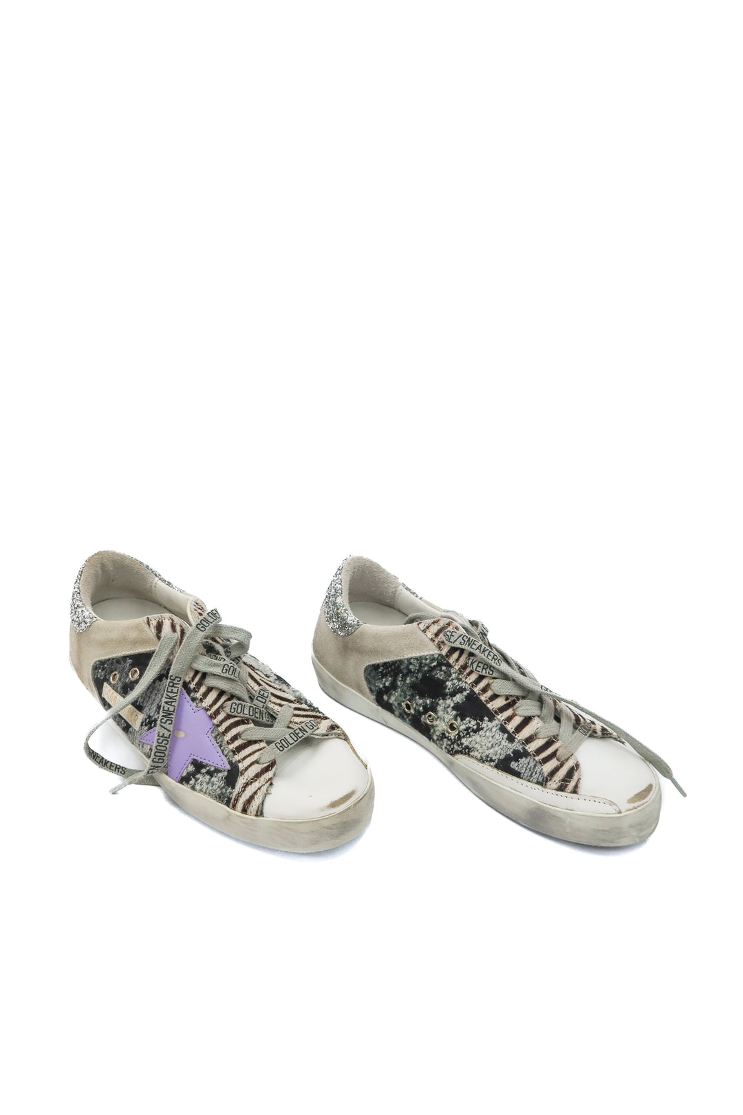 Golden Goose Zebra Superstar Sneakers (35/ US5, retail $715)