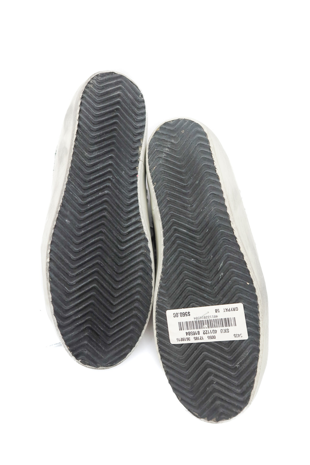 Golden Goose Zebra Superstar Sneakers (35/ US5, retail $715)