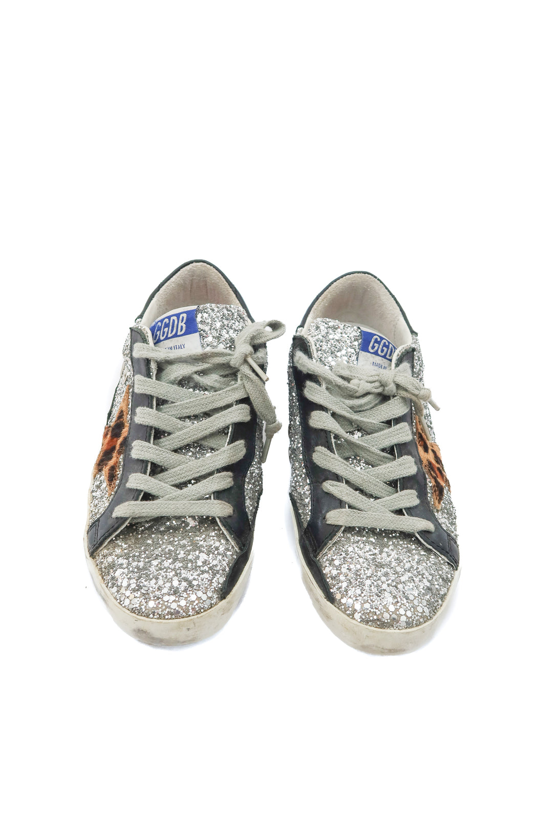 Golden Goose Silver Superstar Sneakers NWOT (35/ US5; retail $730)