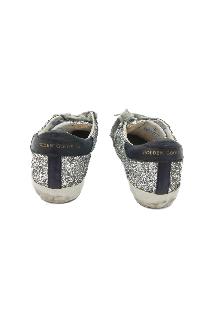Golden Goose Silver Superstar Sneakers NWOT (35/ US5; retail $730)
