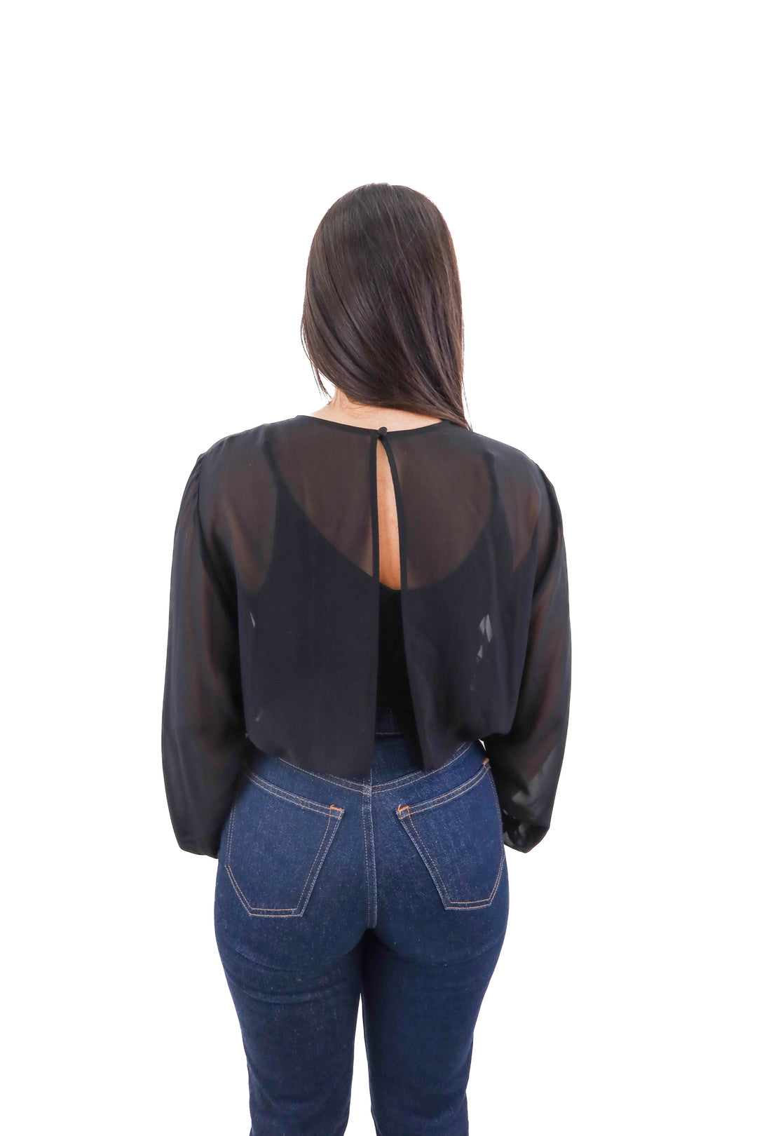 express black long sleeve bodysuit (s)