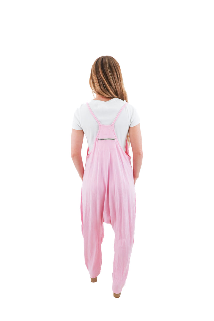 fp movement pink jumpsuit (xs)