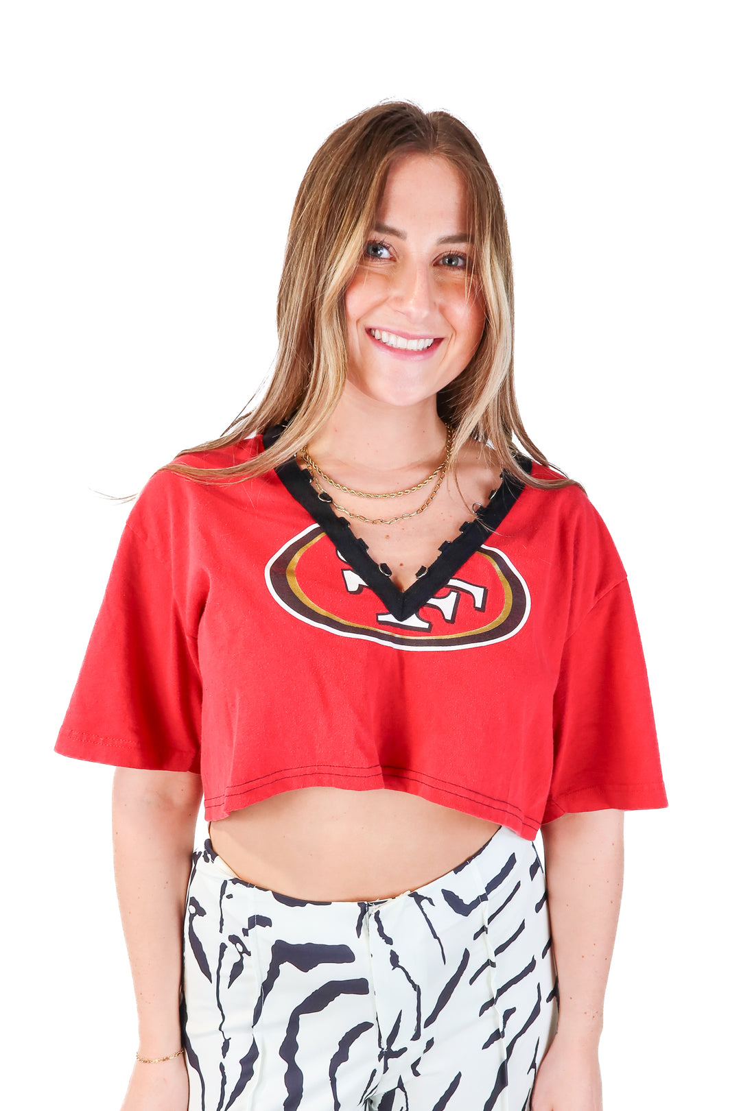 AUCTION reebok SF cropped tee (XL)- ends 5/20 at 8pm CT