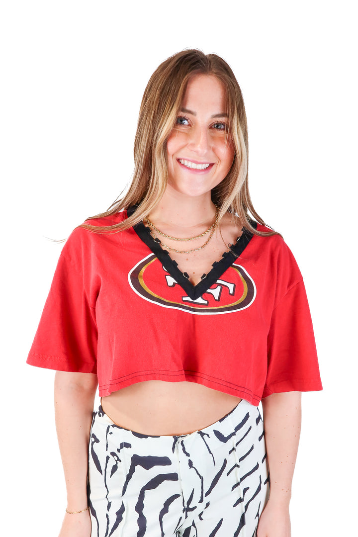 AUCTION reebok SF cropped tee (XL)- ends 5/20 at 8pm CT