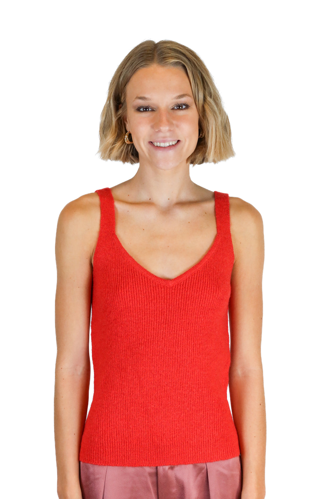 Lilly Pulitzer Red Knit Tank NWT (S; retail $148)