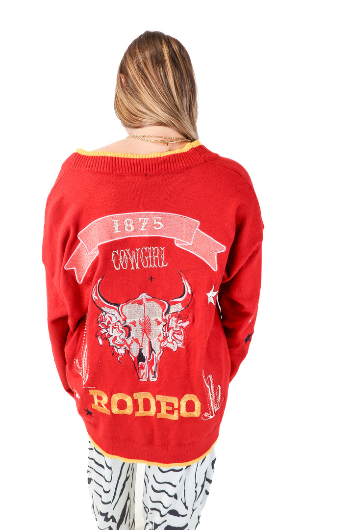 nastygal cowboy cardigan (L)