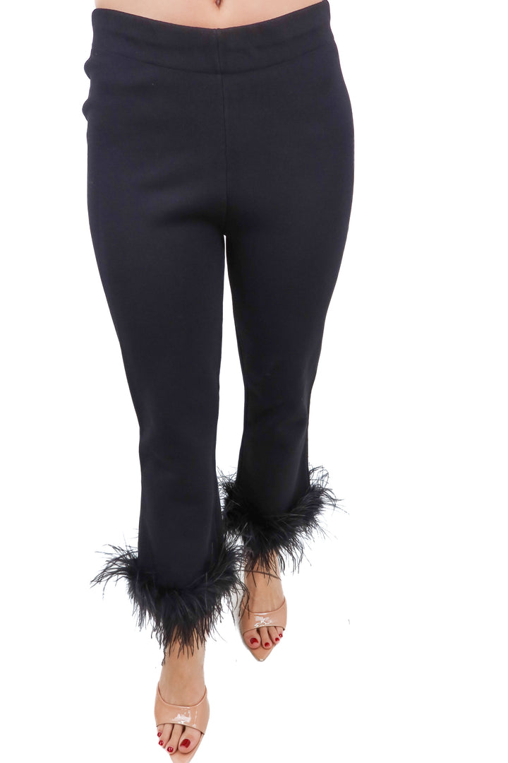 tuckernuck black bandage feather pants (s; retail $258)