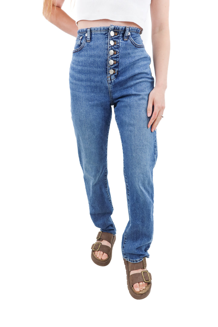 madewell medium wash '90s straight jeans (26)