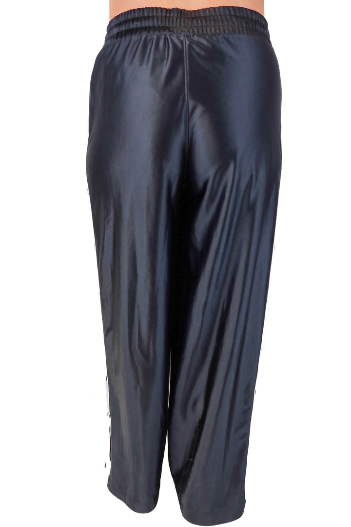 nike black/white sporty sweatpants (m)