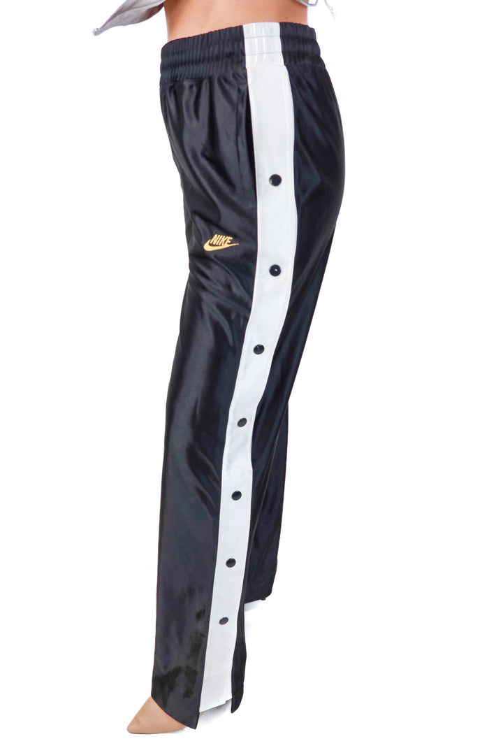 nike black/white sporty sweatpants (m)
