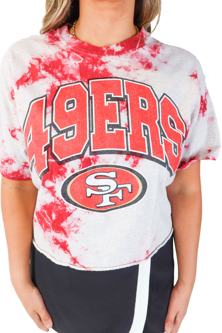 AUCTION vintage 49ers tie dye tee (L)- ends 5/20 at 8pm CT