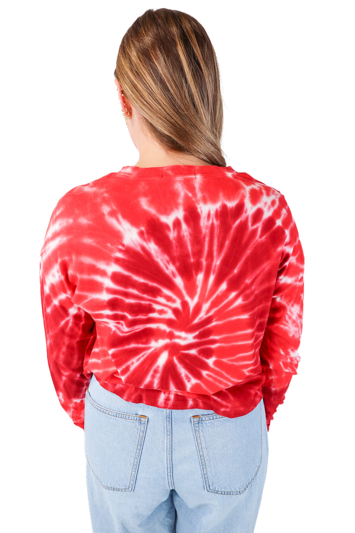 SOLD wear by erin andrews tie dye 49ers top (m) GAMEDAY