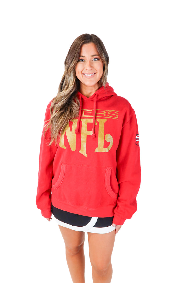 AUCTION mitchell & ness 49ers hoodie (XL)- ends 5/20 at 8pm CT