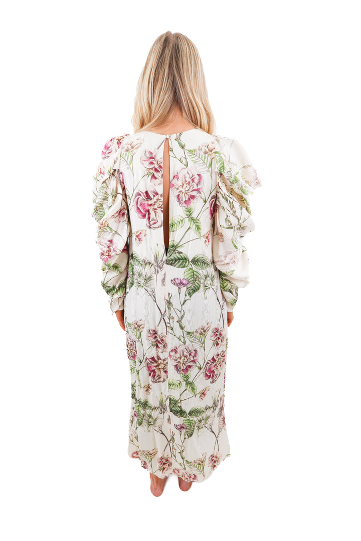 ASOS light pink floral maxi (6)