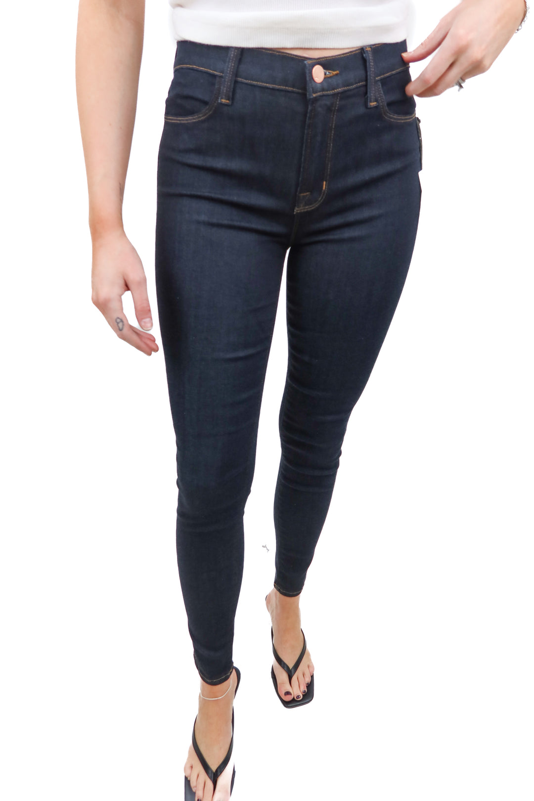 jbrand "after dark maria high-rise skinny" jeans NWT (27; retail $188)