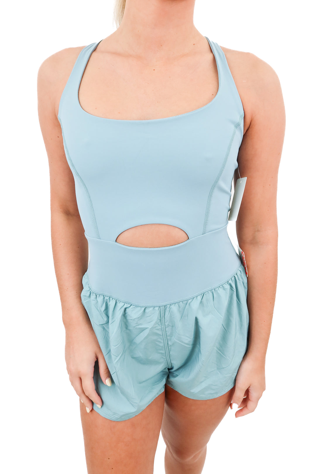 fp movement sage blue running onesie NWT (s; $98)