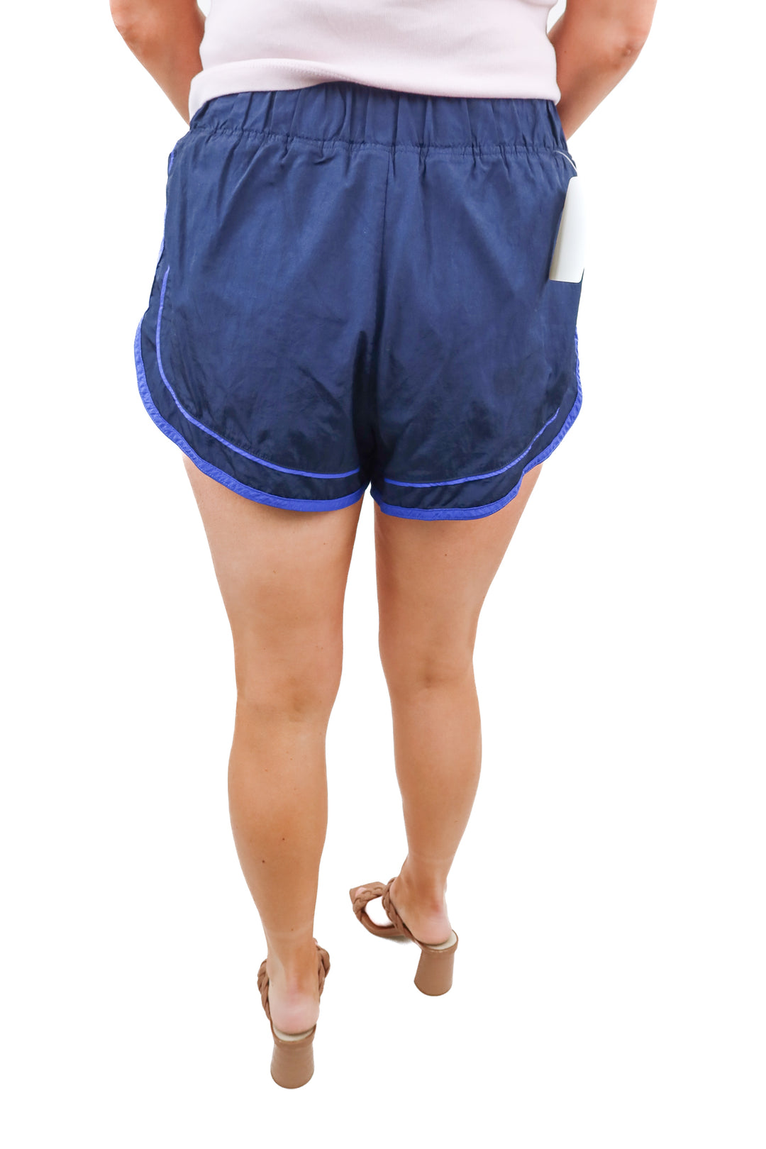 fp movement dark blue running shorts (s; retail $48)