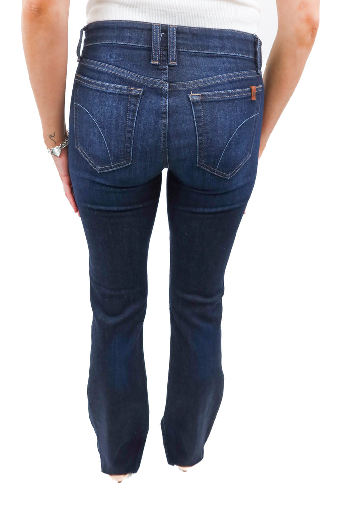 joes dark wash flare raw hem jeans (28)