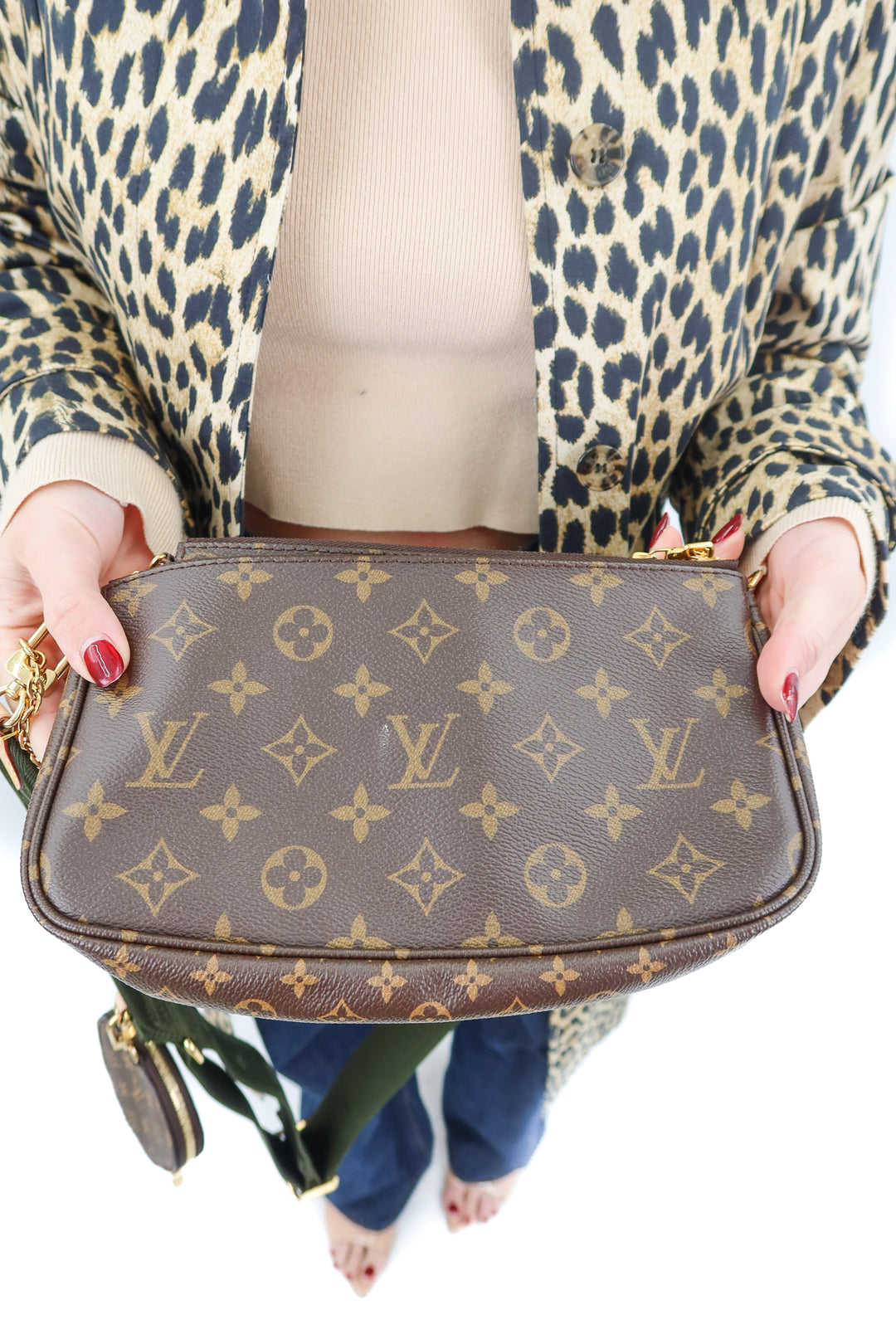 Louis Vuitton Monogram Multi Pochette (retail $2,840)