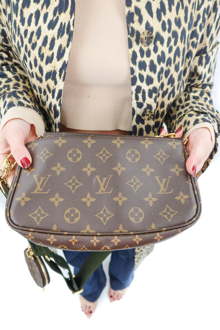 Louis Vuitton Monogram Multi Pochette (retail $2,840)