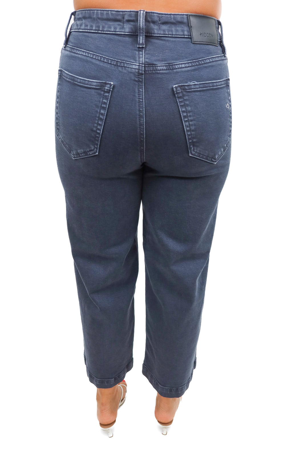 hidden dark grey straight leg jeans (28; retail $69.99)