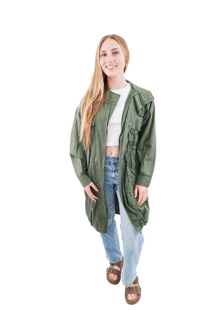 atm green jacket (XS; retail $265)