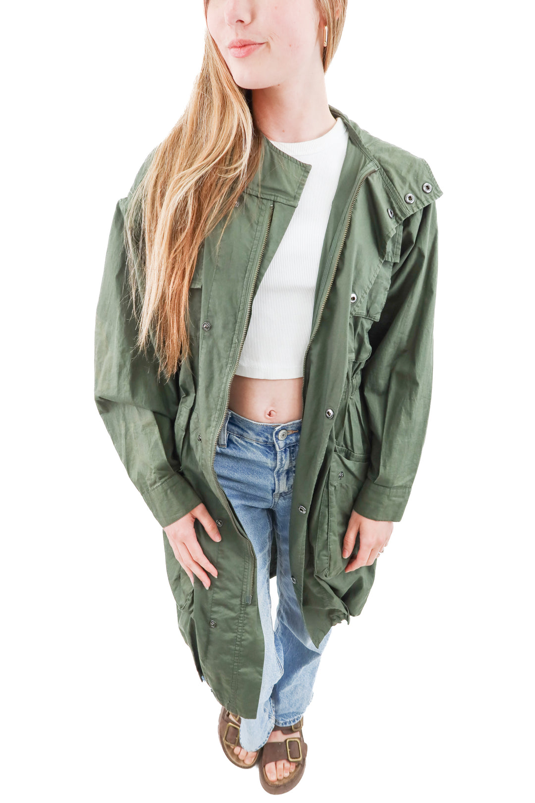 atm green jacket (XS; retail $265)