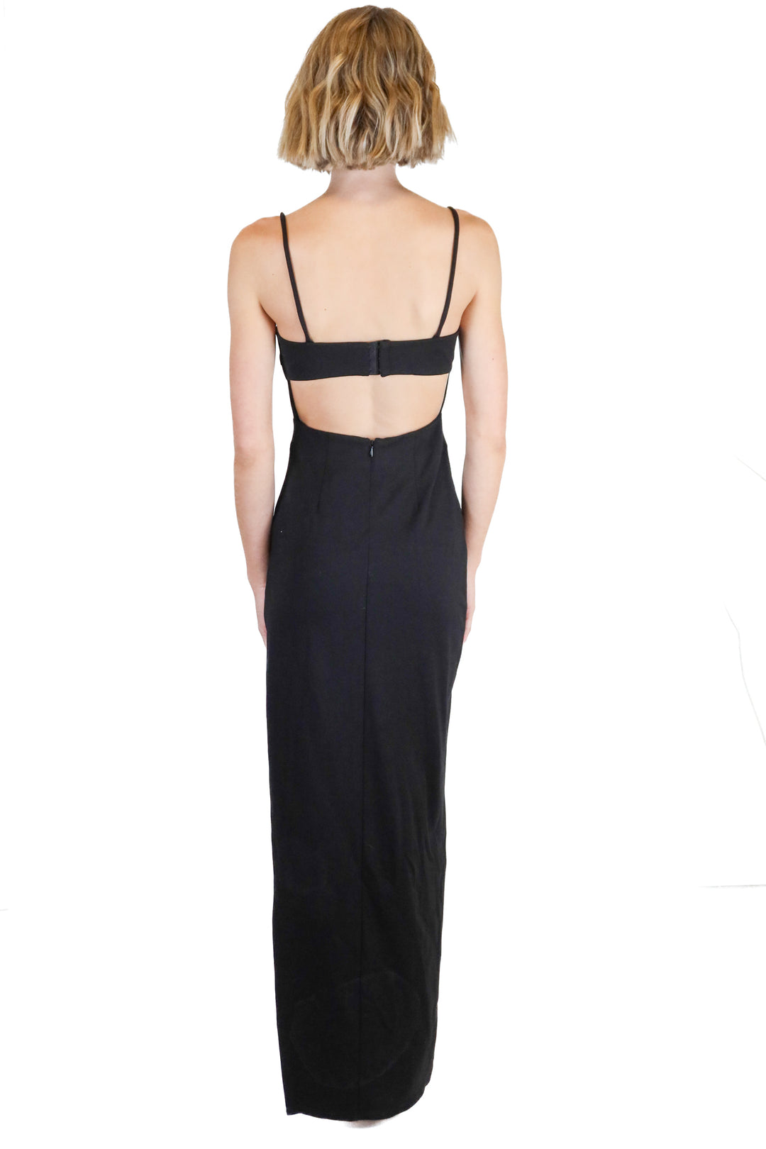 Lovers and Friends Black Backless Maxi Dress NWT (XS)