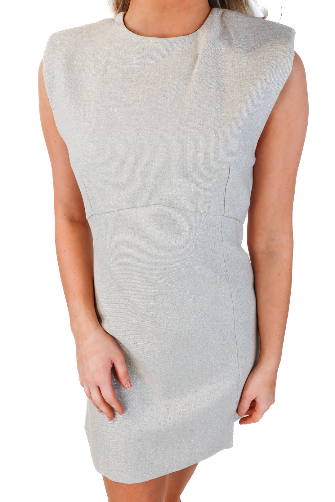 zara silver sparkle dress NWT (s; retails $49.90)