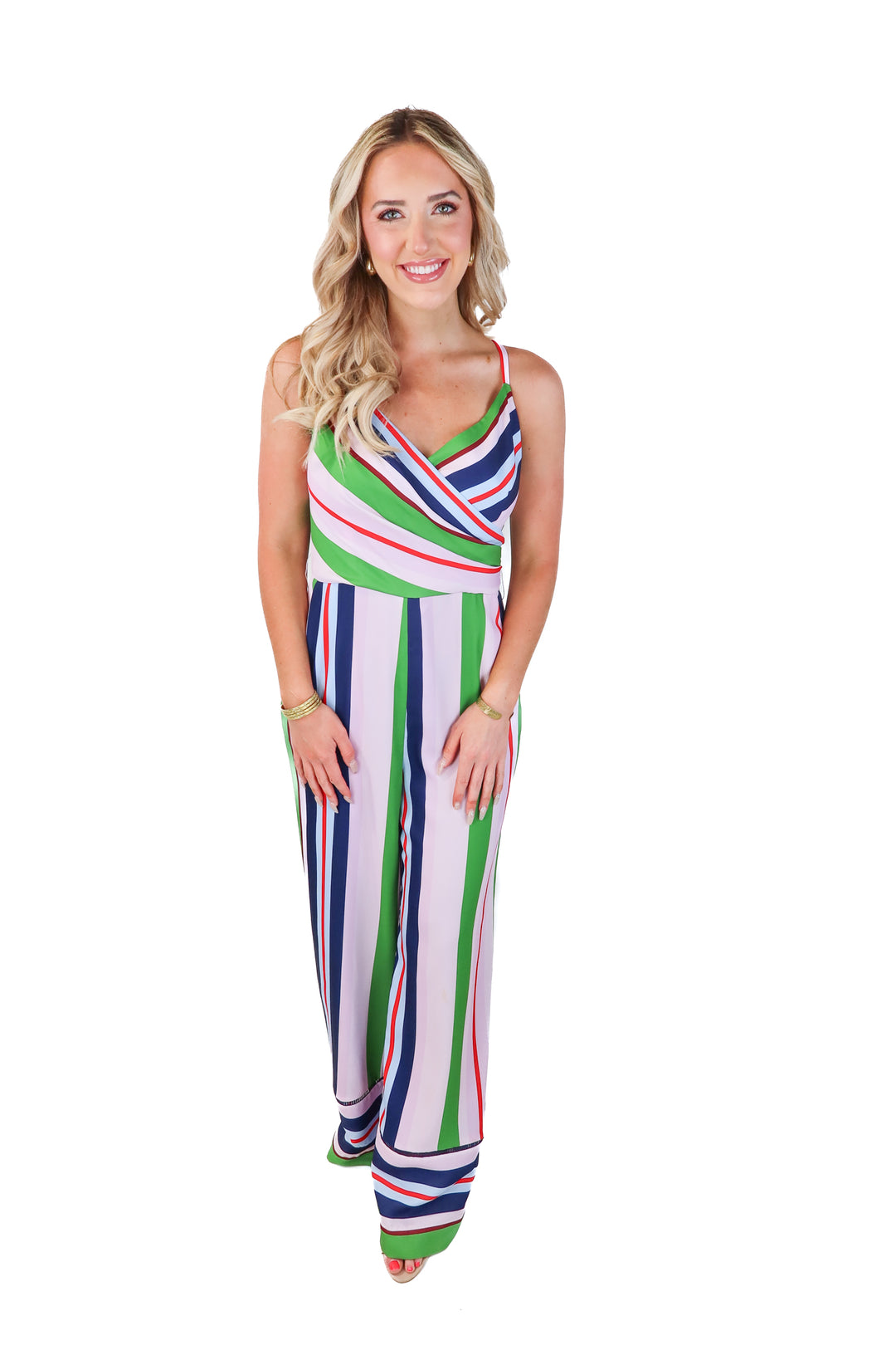 ted baker striped jumpsuit (3; retail $259)